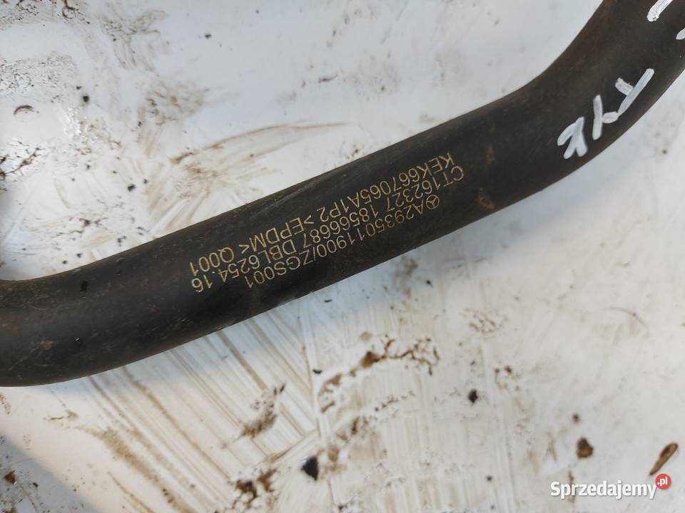 Mercedes EQC 400 W293 WĄŻ PRZEWÓD WODY dolnośląskie sprzedam