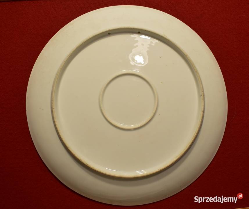 Ozdobny talerz kolekcjonerski z sceną baśniową Chełmno