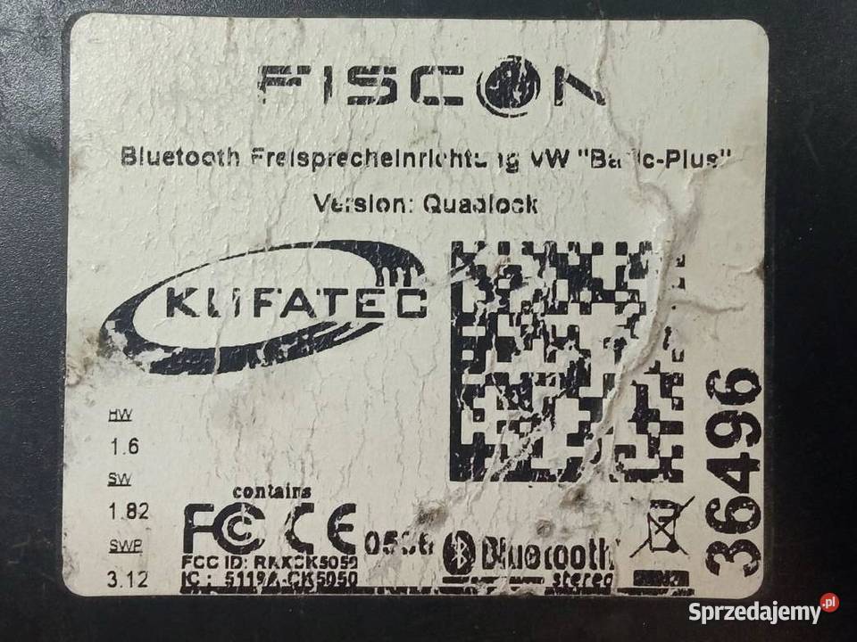 MODUŁ BLUETOOTH 36496 VW Volkswagen Passat VI świętokrzyskie