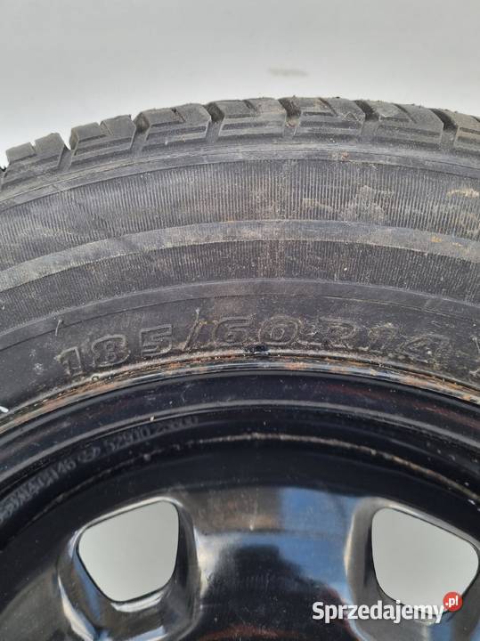 Fiat Doblo II KOŁO ZAPASOWE Zapas felga 18560 Średnica 14" Samochodowe Rudka