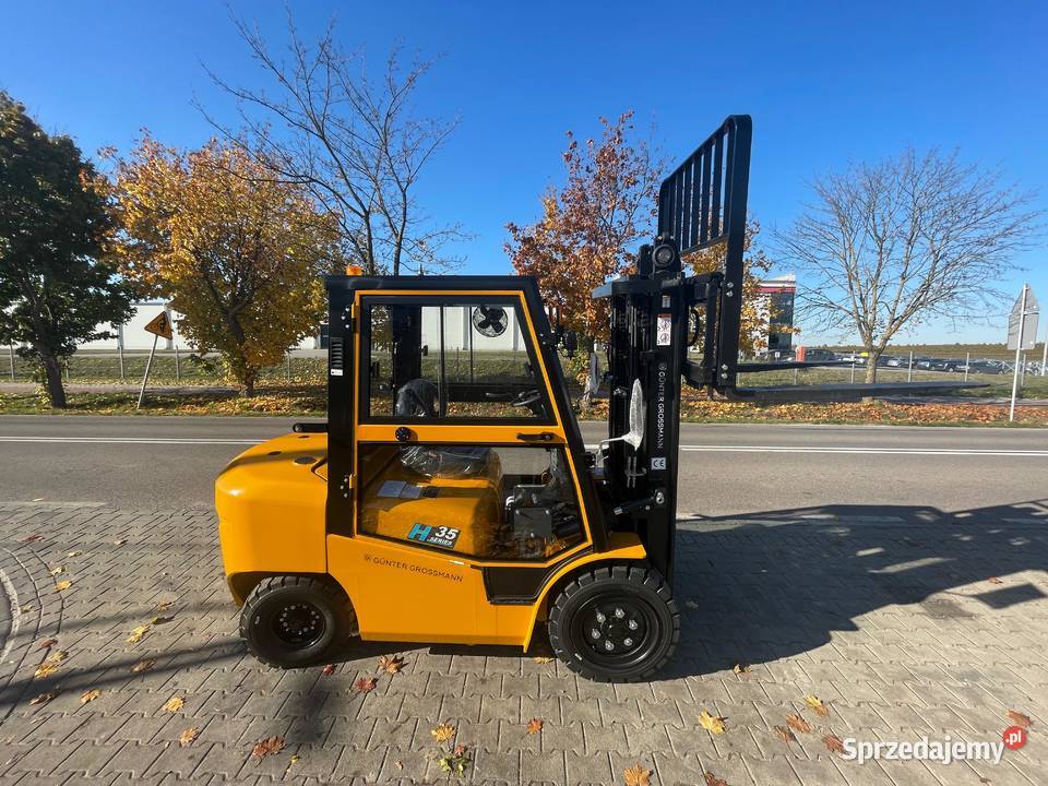 Wózek widłowy 35T z kabiną Gunter Grossmann Wózki widłowe Wózki widłowe