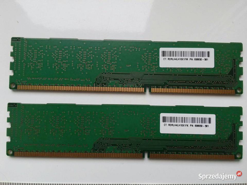 Micron DDR3 4GB PC3 12800U 1600Mhz CL11 Bydgoszcz