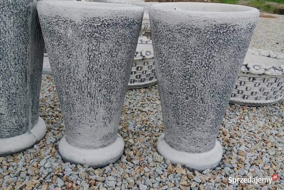 DONICA OGRODOWA BETONOWA TUBA mała W22a Nysa