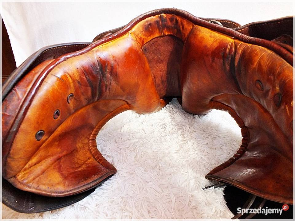 Siodło skórzane do jazdy konnej kompletne Żary