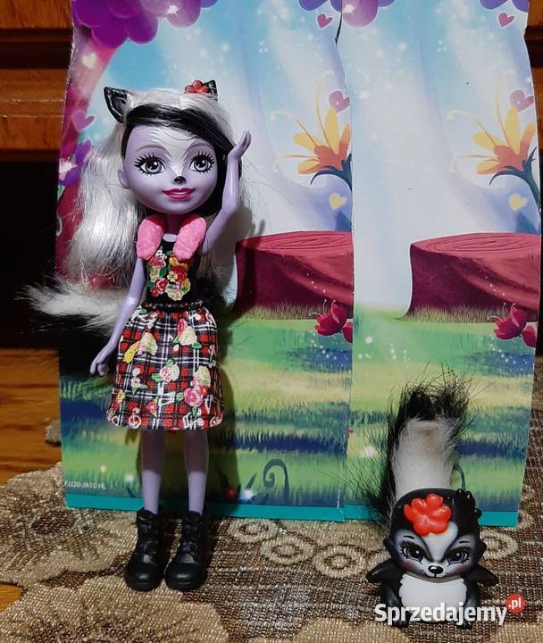 Lalka Enchantimals Sage Skunk z pupilem Caper Zabrzeg