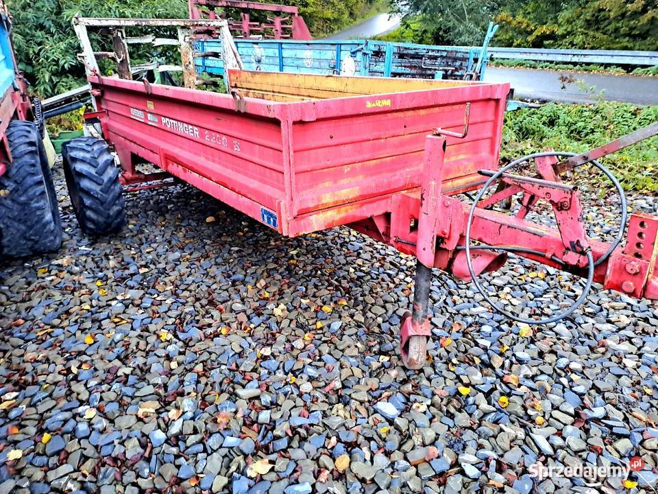 Rozrzutnik obornika Rozrzutnik pottinger stan małopolskie Limanowa