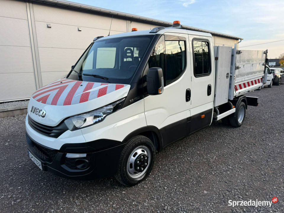 Iveco Daily 35C18 Kiper Wywrot Stan BD 30 Hpi wielofunkcyjna kierownica Iveco łódzkie Opoczno