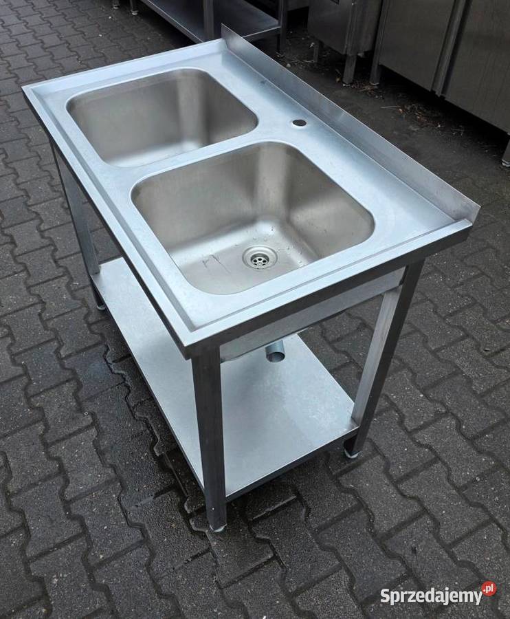 Zlew 2 komorowy z Półką 1006085 M1395 N