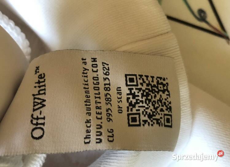 Bluza OffWhite biała z kwiatami Wrocław