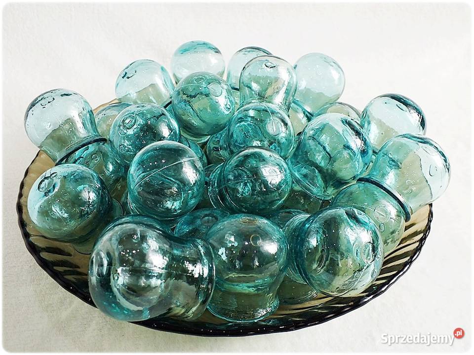 Stare Bańki Szklane 35 z lat 50tych Bańki Żary