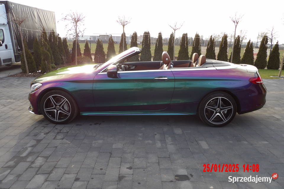 Mercedes C300 CABRIO Stan idealny Brązowe skóry sprzedam