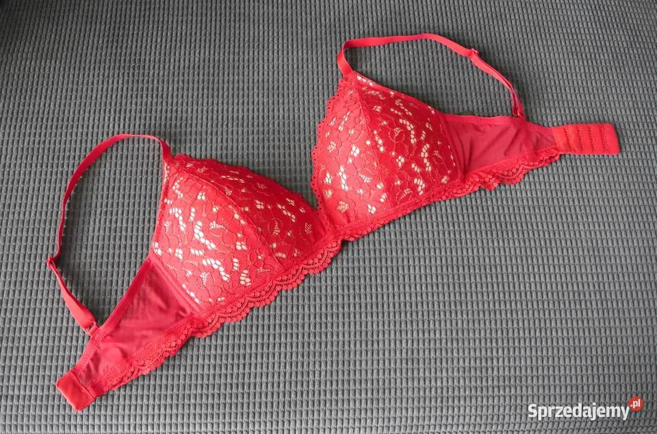 HM piękny biustonosz koronka 75D H&M Bielizna damska Wrocław