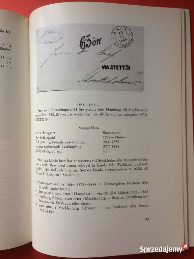 2855 Wczesne Szwedzkie Datowniki zachodniopomorskie Szczecin