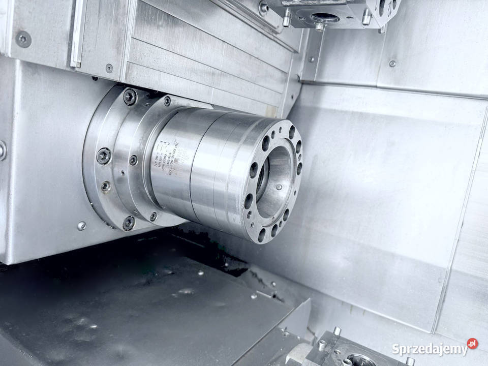 Tokarka CNC GILDEMEISTER TWIN 32 napędzane Zabór