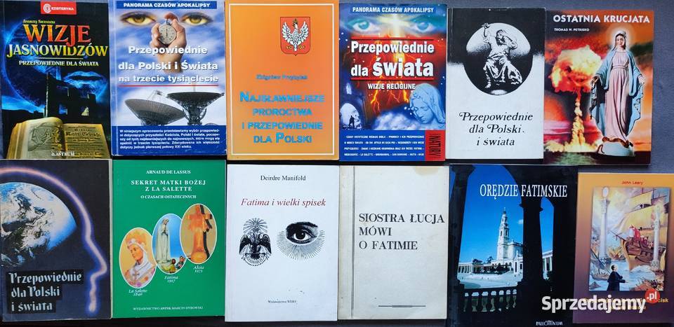 Proroctwa przepowiednie wróżby itp książki Radom