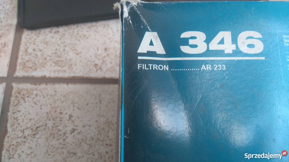 FILTR POWIETRZA A 346 AR 233 FILTRON LUBLIN ŻUK Filtry