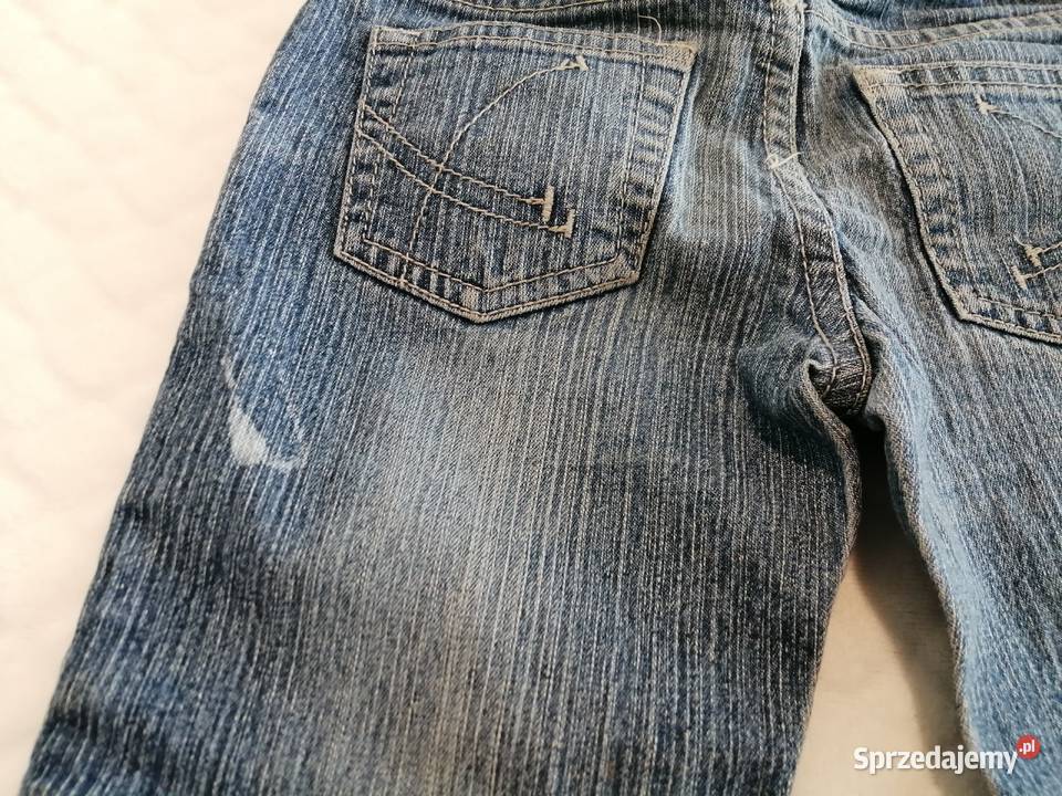 Spodnie dżinsowe niebieskie 98 Okay Odzież Czeladź sprzedam