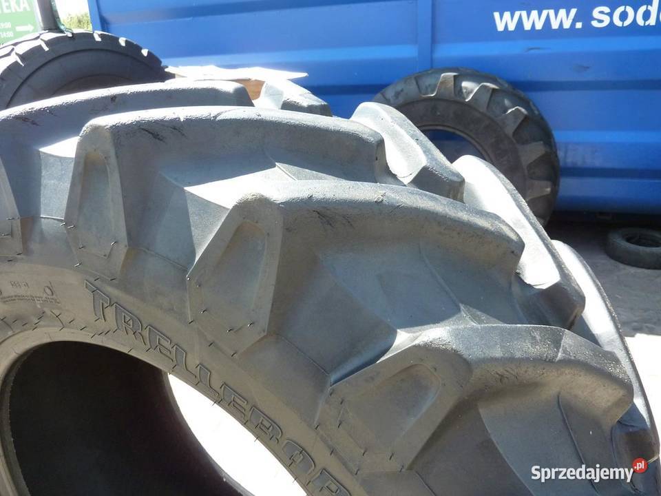 Opona używana rolnicza 48065R28 TRELLEBORG 1600 Pozostałe Zaścianki sprzedam