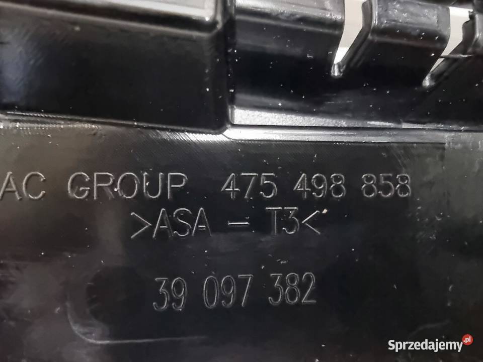 ATRAPA GRILL KRATKA ZDERZAKA OPEL CROSSLAND X Atrapy