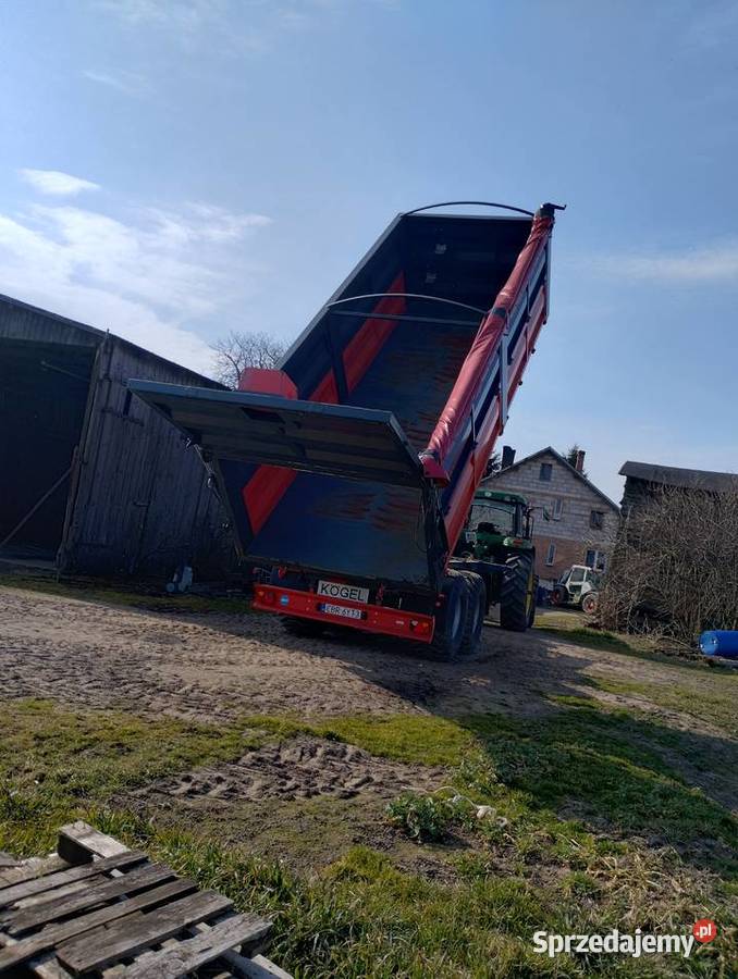 Przyczepa rolnicza tandem Kogel Przyczepy rolnicze Maszyny rolnicze Nieżywięć sprzedam