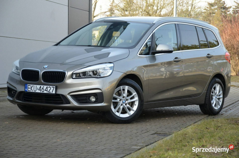 BMW 218 MEGA STAN 20D 150 Serwis 7foteli Navi łódzkie Kutno