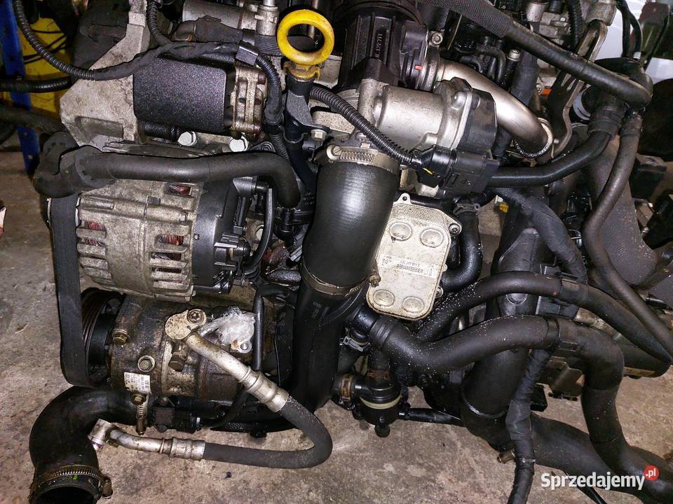 Silnik kompletny 16 TDI USZKODZONY Turek