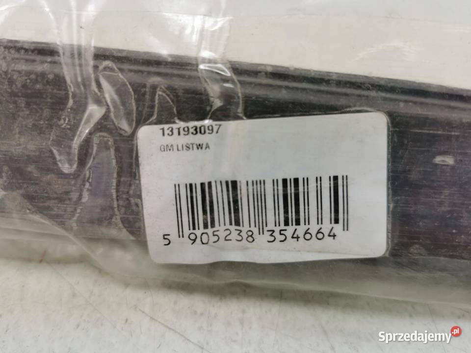 LISTWA OGRANICZNIKA ŁADUNKU OPEL ZAFIRA B