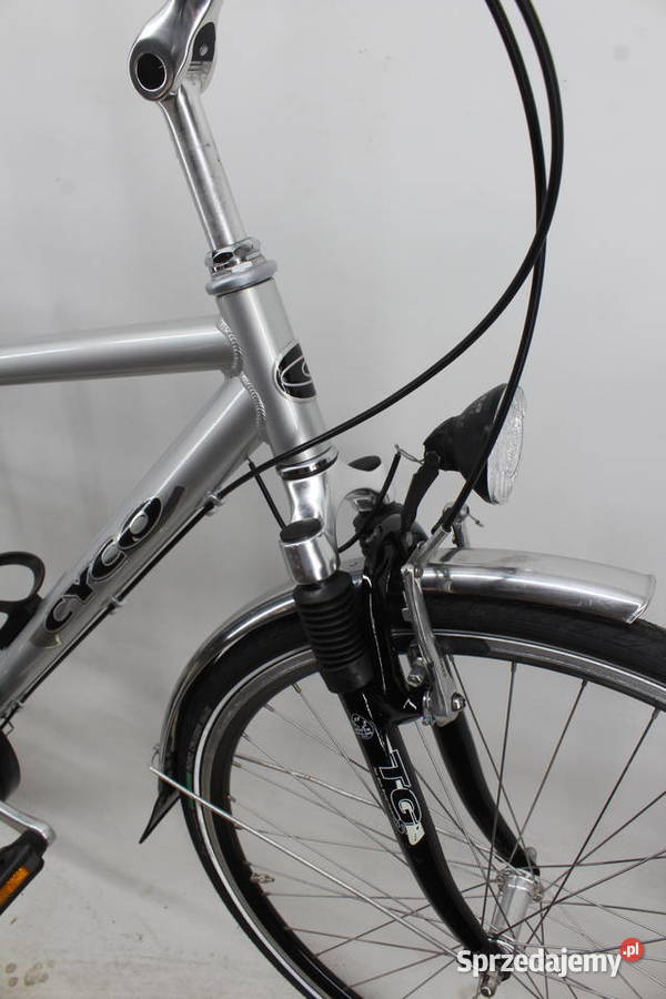 Aluminiowy rower męski CYCO 7 biegów w piaście Milicz