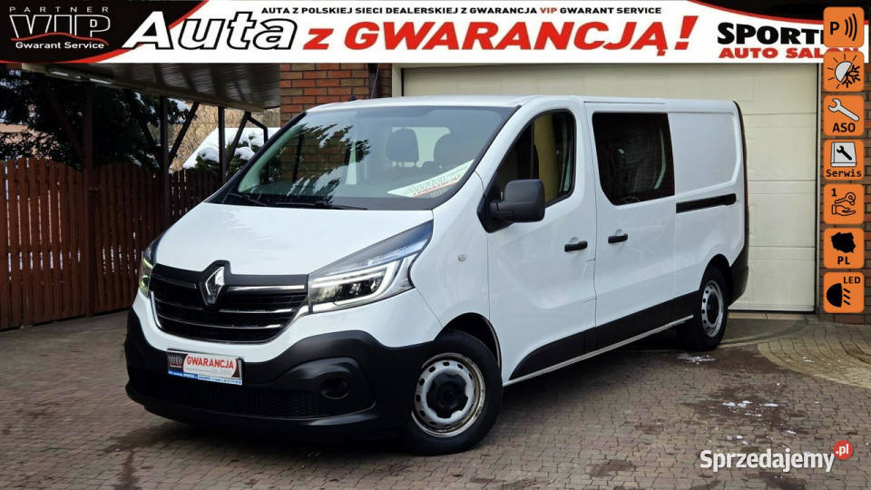 Renault Trafic 20 dci 120 6 OSÓB L2H1I WŁSalon furgon sprzedam