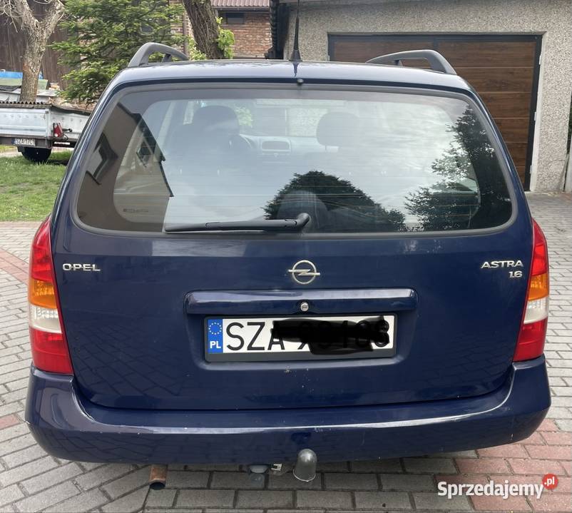 Opel Astra G kombi 16 8V LPG Hak Poręba