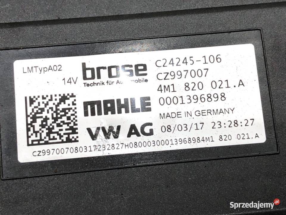 DMUCHAWA NAWIEWU AUDI A5 F5 4M1820021A sprzedam