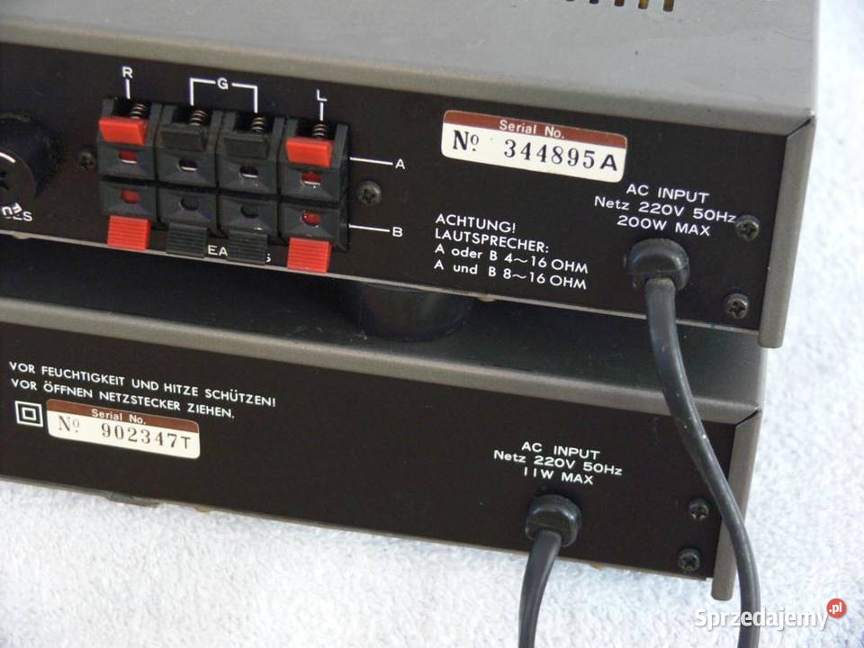 Zestaw audio UHER Vintage WYSYŁKA Amplitunery podkarpackie Jasło sprzedam