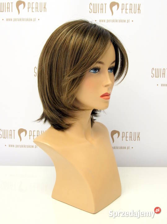 Peruka półdługa z włosa syntetycznego Końskie