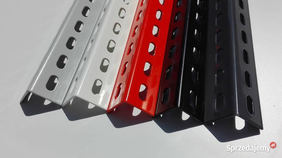 Kątownik perforowany 25x25x2mm RAL 1260 MB NETTO Kozienice sprzedam