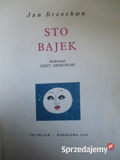 100 bajek Brzechwa 1975 bajki wiersze Książki dla dzieci Łódź