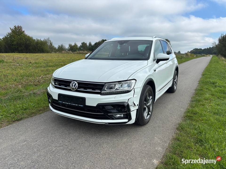 Volkswagen Tiguan R Line 20 TSI 190 DSG 4Motion komputer pokładowy Rzepiennik Suchy