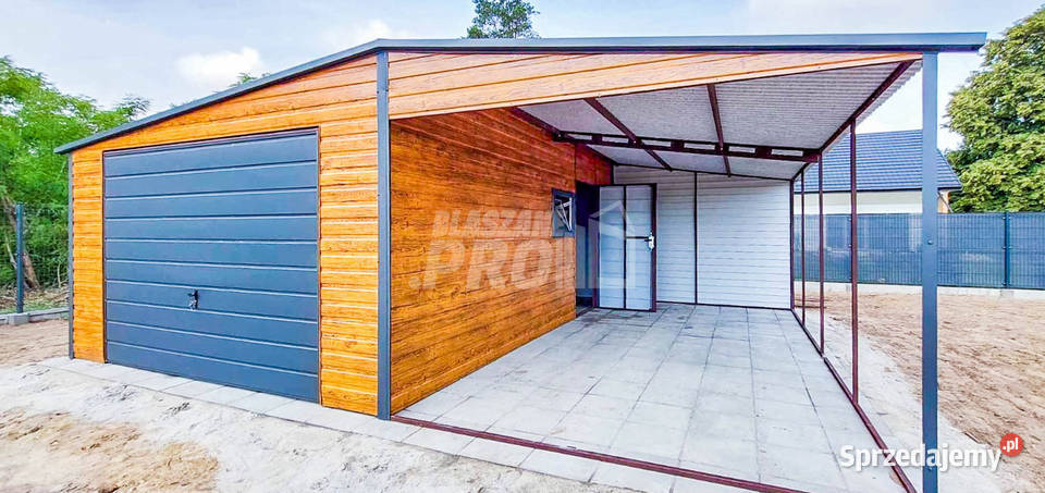 Garaż Blaszany 4x6m Wiata 4x6m Brama Uchylna 24m2 Sprzedaż Radom