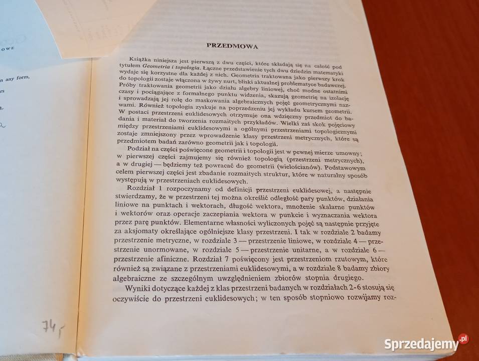 Geometria i topologia Cz 1 Karol Sieklucki Gdańsk
