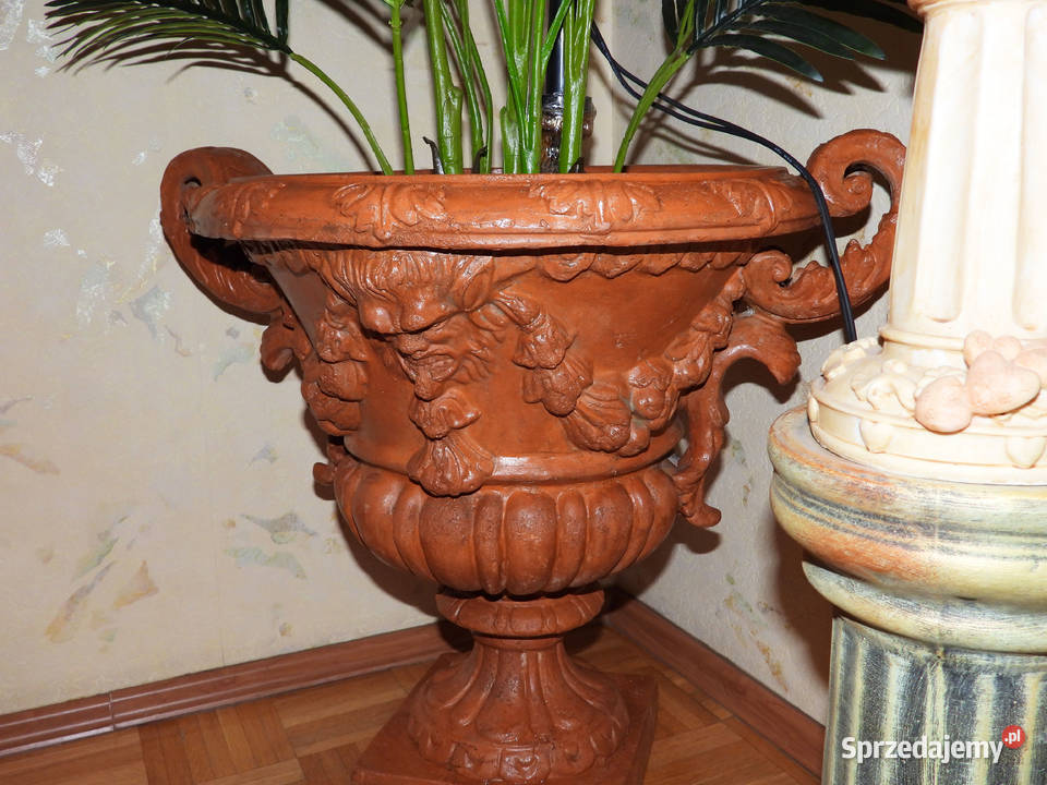 Donica ogrodowa z terakoty antyk Fornace Masini Przemyśl