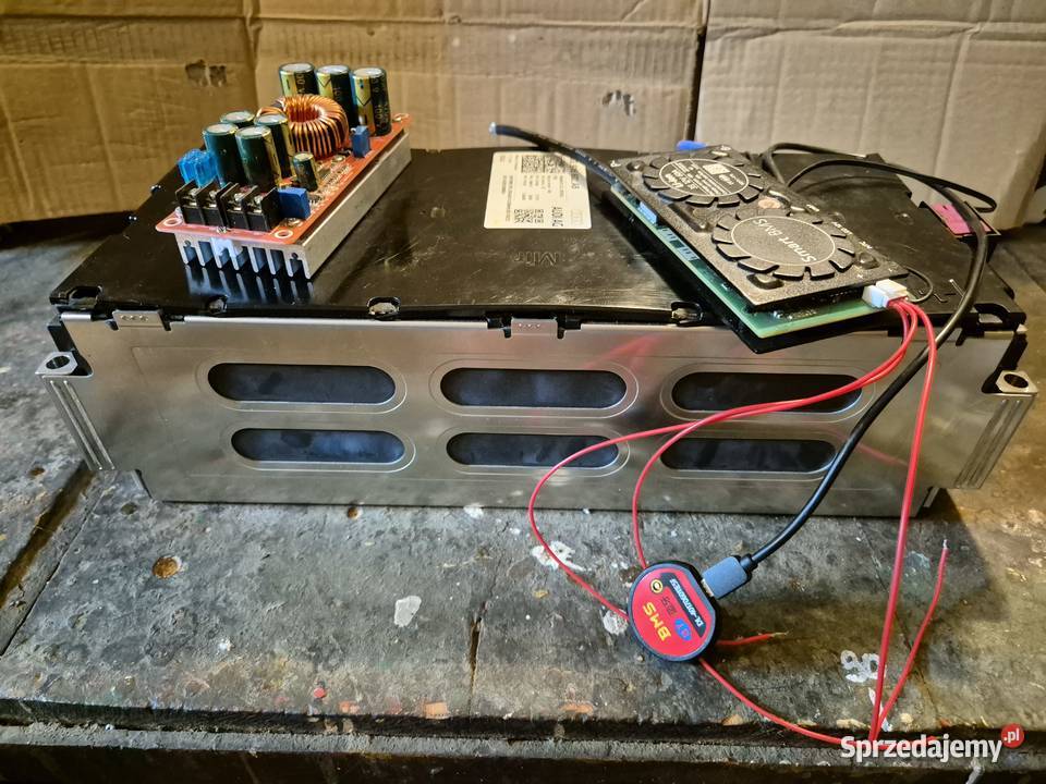 Bateria z Audi etron BMS przetwornica DCDC sprzedam