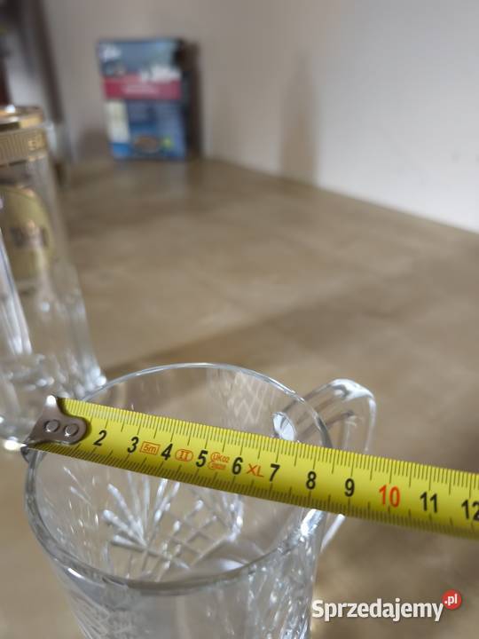 Kufel kryształowy 600ml z grawerunkiem wysokość małopolskie Krzeszowice