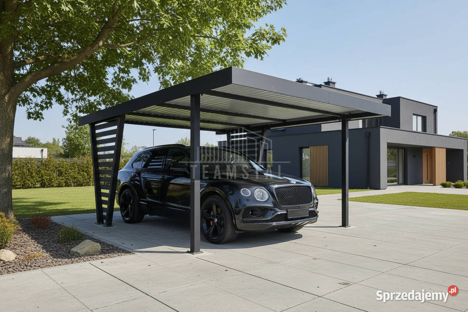 Carport V PREMIUM 4x47m Wypełnienie panelami Giżycko