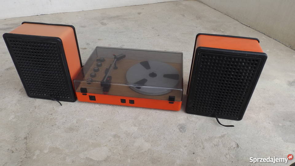 Gramofon unitra z głośnikami WG 417 warmińsko-mazurskie Grodziczno