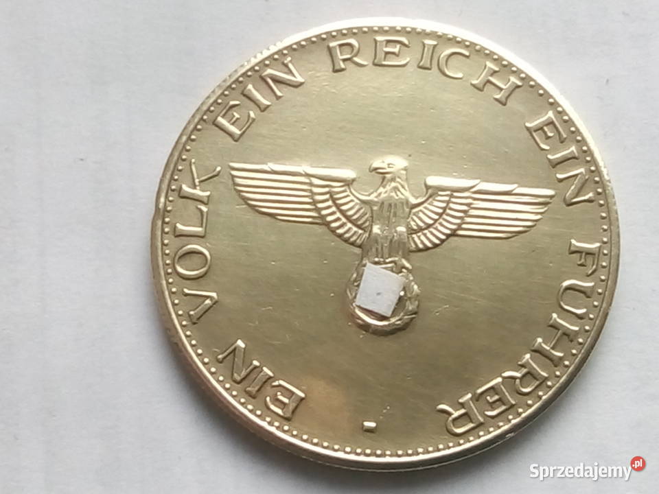 Medal kolekcjonerski Adolf Hitler Warszawa