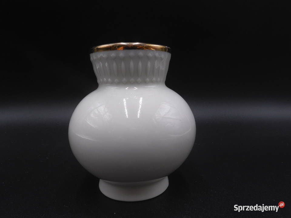 Wazonwazonik kolekcjonerski Porcelana i szkło Raszków