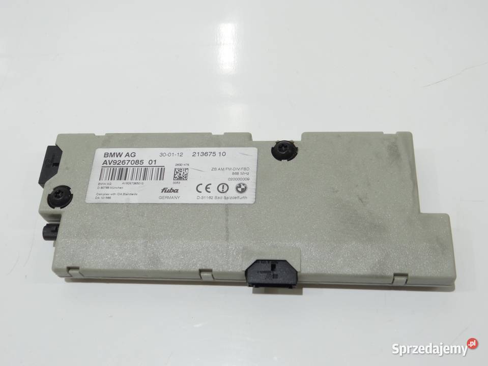 WZMACNIACZ ANTENOWY DIVERSITY BMW F10 9267085 Strzyżewice