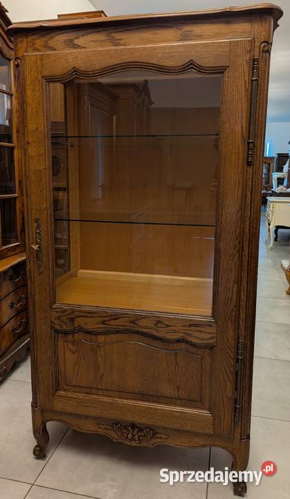 ładna witrynaserwantka ludwikowska dąbsklep Dąbrowa Górnicza sprzedam