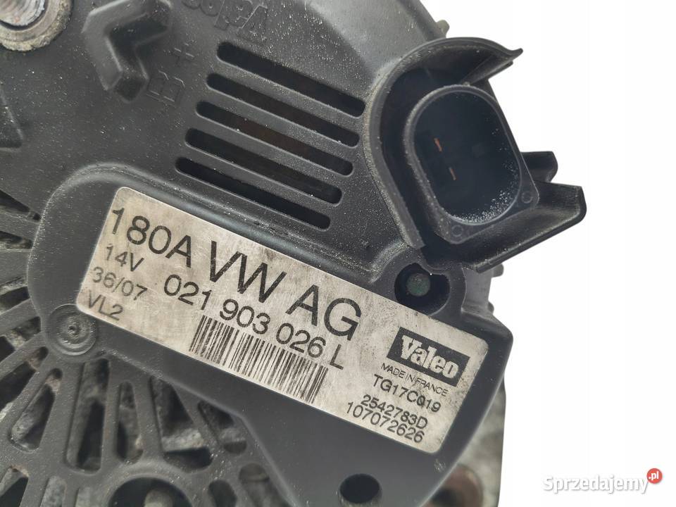 ALTERNATOR VW Touran Skoda Octavia II 20 TDI osobowe Chełm