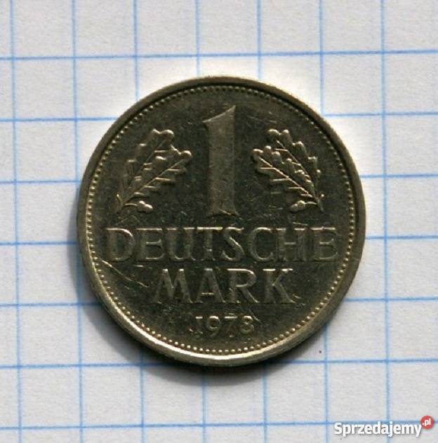 1 MARKA 1 MARK 1978 D NIEMCY lubelskie Piszczac