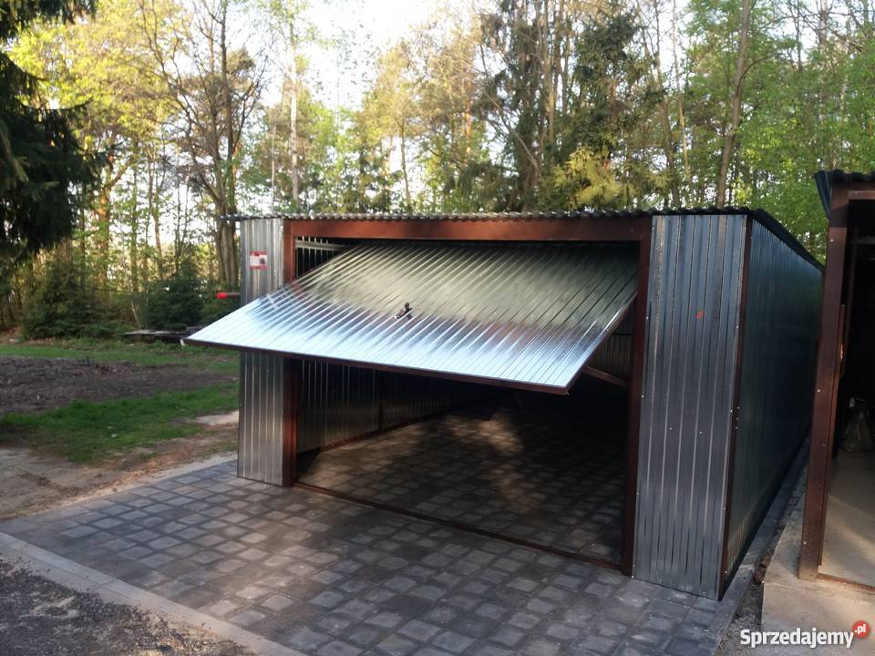 Wzmacniane garaże blaszaneschowki na budowęwiaty